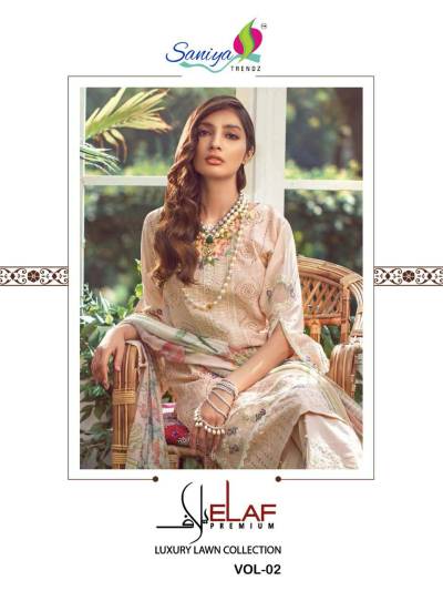 Elaaf Vol 2 By Saniya Trendz Fancy Cotton Pakistani Salwar Kameez Collection